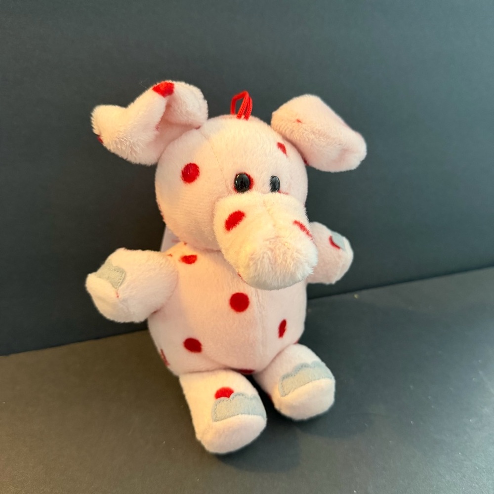 CVS Stuffins Rudolph Island of Misfit Toys Pink Spotted Elephant Small Plush NWT